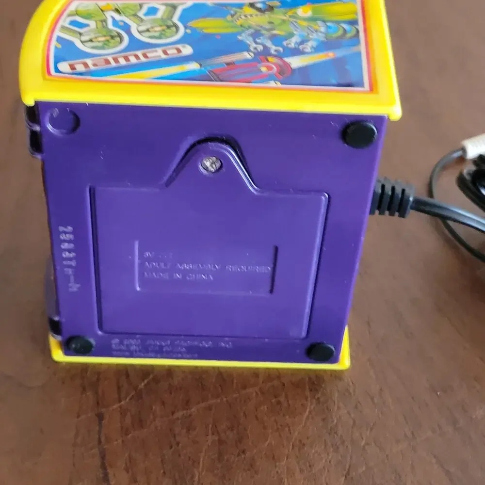 Vintage 2003 NAMCO Plug and Play TV 5 Classic Arcade Games Jakks Pacific Tested